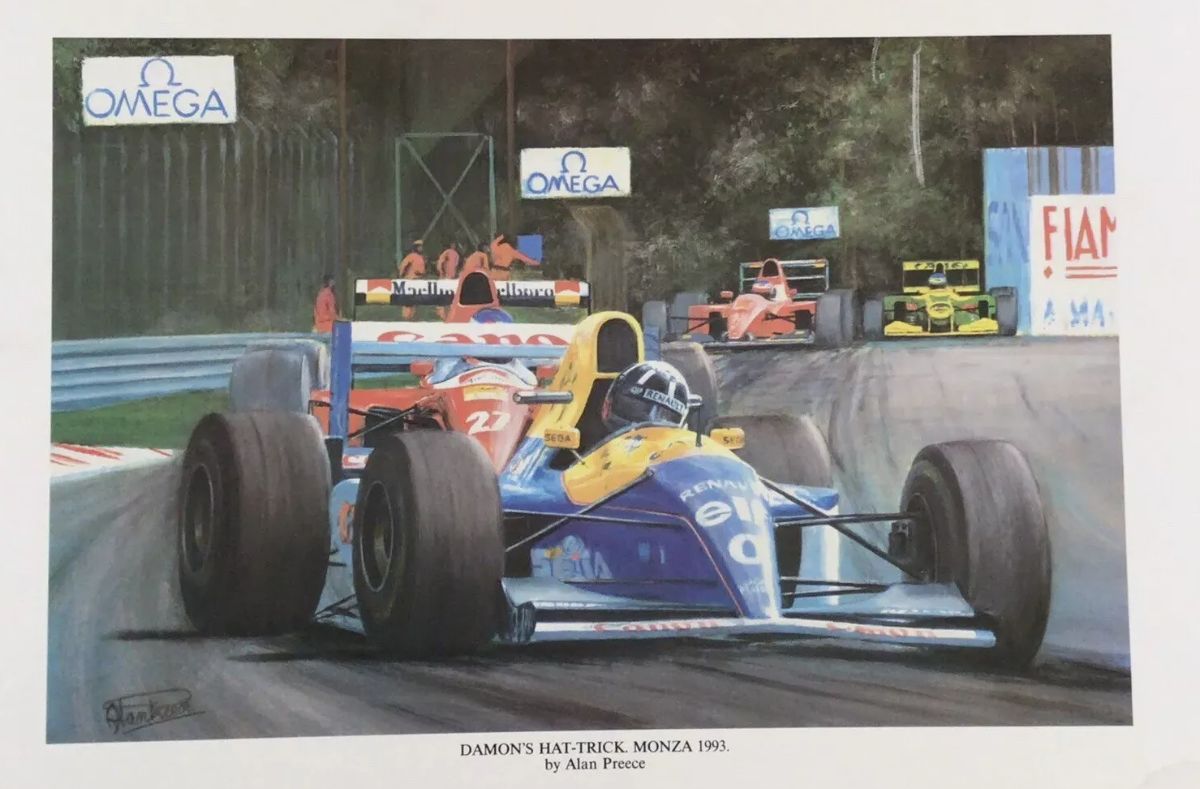 Damon Hill Monza 1993
