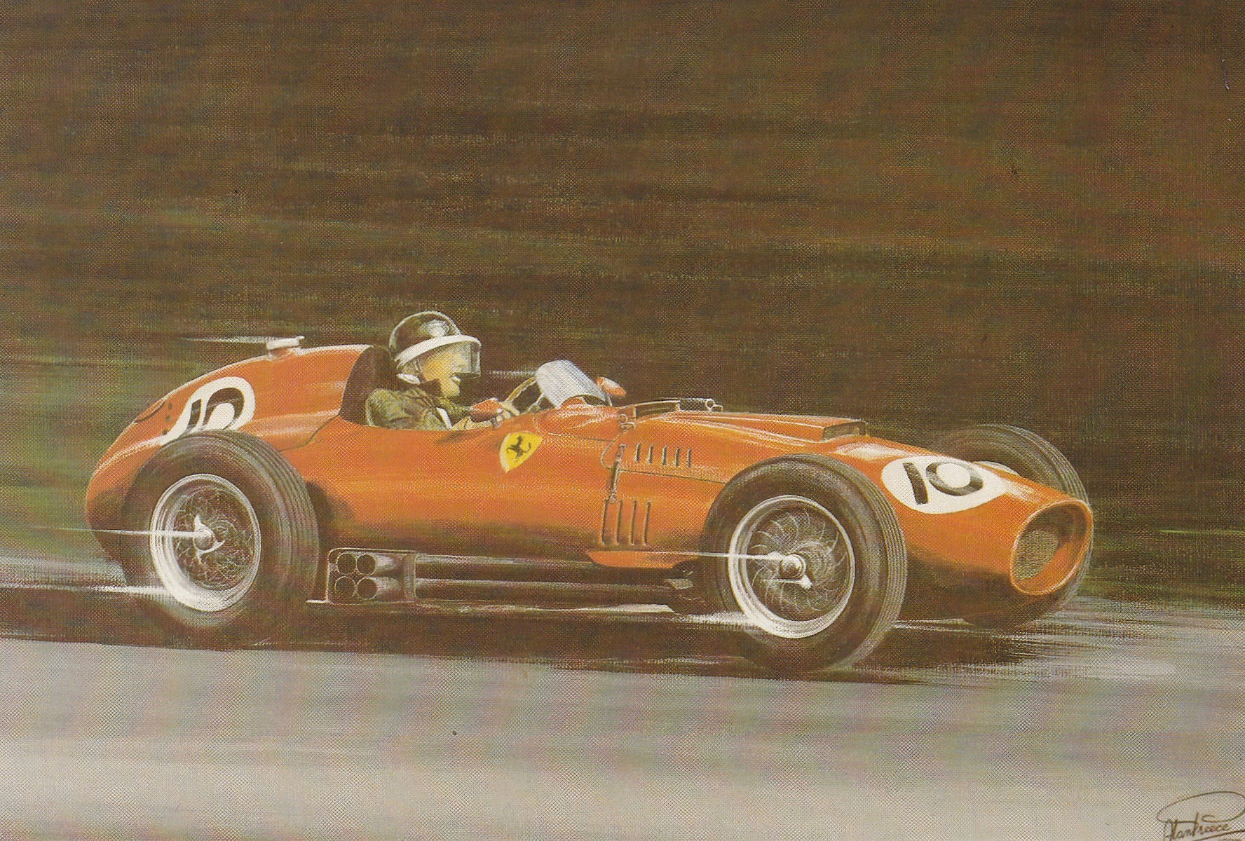 Mike Hawthorne Ferrari 1958