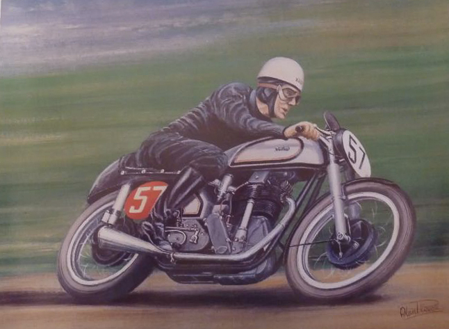 1951 Geoff Duke Manx Norton